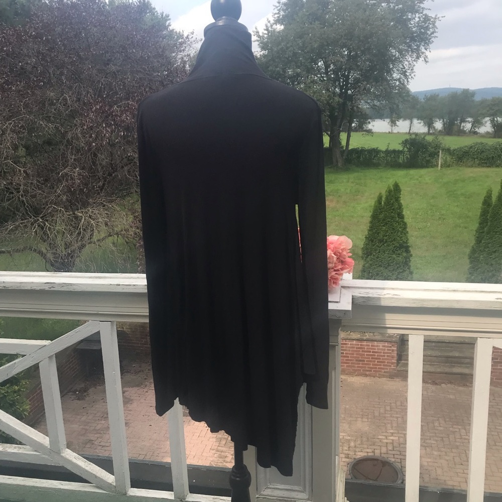 FREE PEOPLE Uptown Turtleneck Top Black xs - Picture 7 of 8
